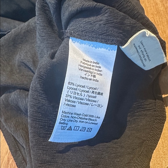 Madewell | Sophia Scoop Neck Charcoal Black Jumpsuit - Picture 6 of 7